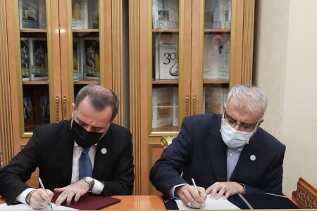 قرارداد سه جانبه سوآپ گاز از ترکمنستان به جمهوری آذربایجان از خاک ایران امضا شد
