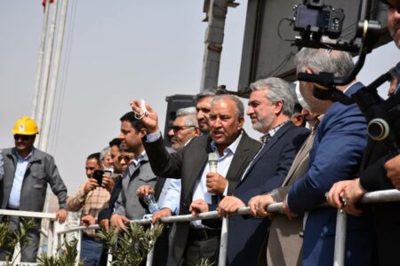 بهره برداری رسمی  از خط ۳ کارخانه کنسانتره شرکت سنگ آهن گهرزمین
