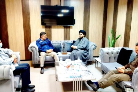 دیدار فرمانده سپاه ناحیه امام علی (ع) اهواز با قائم مقام مدیرعامل در امور ستادی و مسئولیت های اجتماعی