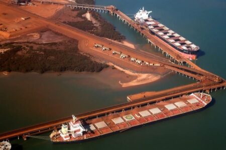 افزایش صادرات سنگ آهن استرالیا