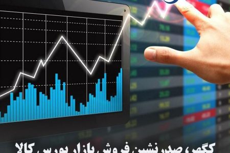 کگهر، صدرنشین فروش بازار بورس کالا