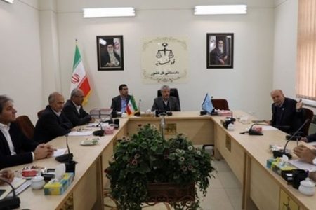 دیدار اعضای انجمن فولاد ایران با معاون قضایی دادستان کل کشور