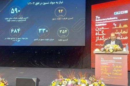 اولویت فولاد خوزستان تامین نسوز از تولیدکنندگان داخلی و حرکت به سمت بومی‌سازی است