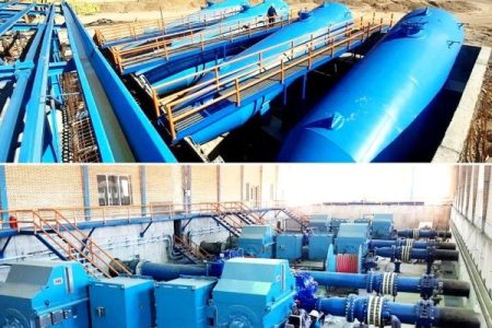۹ عملیات اجرایی پروژه انتقال آب دریای عمان به استان شرقی