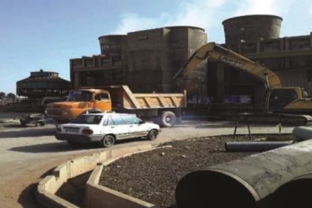 تعمیرات و لایروبی خطوط آب سرویس کولینگ‌تاورهای نورد گرم و سرد فولاد مبارکه