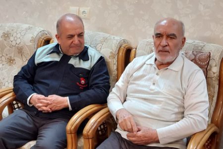 دیدار مدیرعامل با پیشکسوت ذوب آهنی