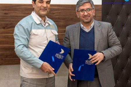 امضاءتفاهم نامه همکاری های مشترک شرکت پشتیبانی و توسعه فناوری و نوآوری شرکت فولاد مبارکه و شرکت ورق خودرو