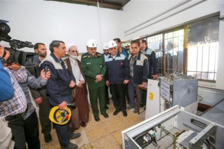 افتتاح کارگاه و آزمایشگاه نیروگاه حرارتی در ذوب‌آهن اصفهان
