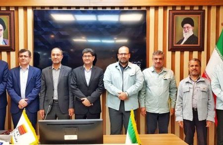 دیدار مدیرشعب بانک سپه منطقه خوزستان با مدیرعامل فولاد خوزستان