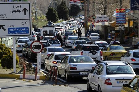 محدودیت تردد در جاده چالوس برطرف شد