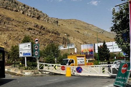 جاده چالوس یکطرفه شد