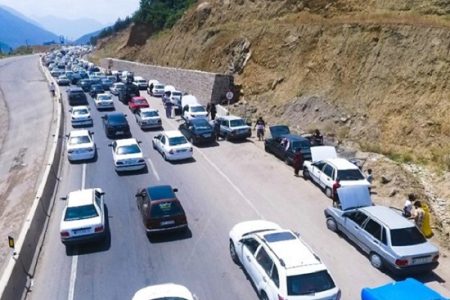 تردد از کرج و آزادراه تهران شمال به جاده چالوس ممنوع شد
