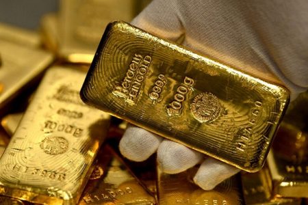 قیمت جهانی طلا به بالاترین حد در دو هفته اخیر رسید