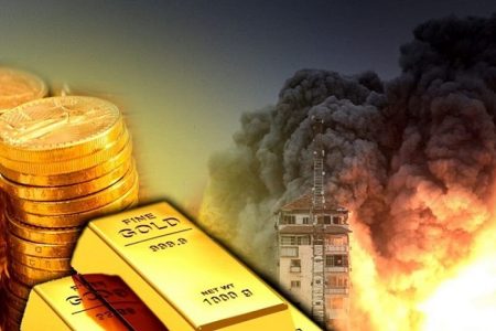 انفجار بیمارستان غزه قیمت طلا را صعودی کرد