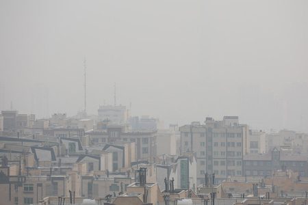 وضعیت هوا در این ۱۰ منقطه تهران قرمز شد