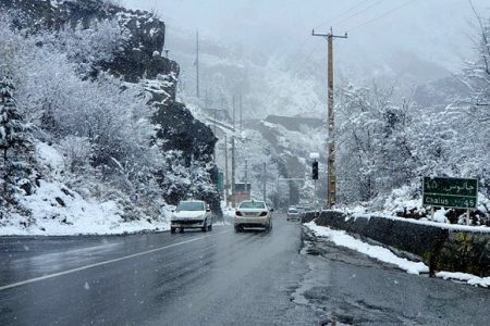 جاده چالوس و تهران شمال باز شد