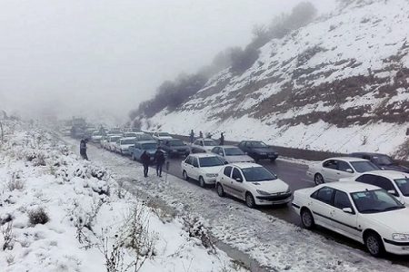 جاده‌های این ۲۸ استان برفی شد