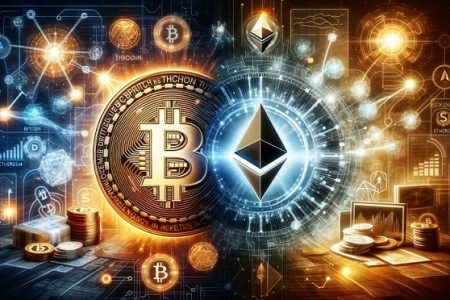 رقابت قیمت بیت‌کوین با اتریوم در صعود