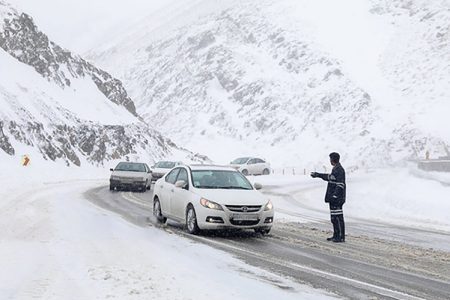 جاده‌های این ۸ استان برفی شد