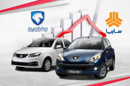 قیمت خودروهای داخلی امروز (۸ مهر)؛ پژو ۲۰۷ گران شد + جدول