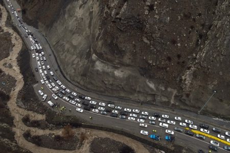 آغاز ممنوعیت ترافیکی پایان هفته در جاده چالوس تا ۴ آبان+جزئیات
