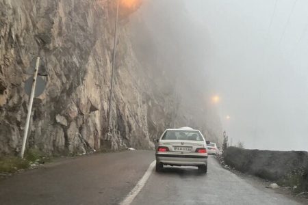 جاده چالوس تا (۲۶ آذر) مسدود شد+وضعیت جوی و محورهای برفی