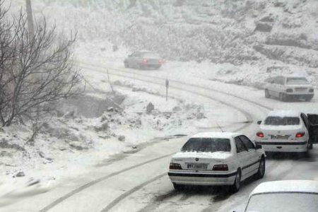 ترافیک سنگین و بارش برف در جاده‌های این ۶ استان+محورهای مسدود