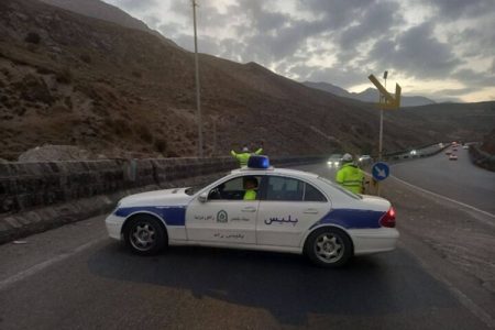 وضعیت ترافیکی و جوی جاده چالوس امروز (۲۳ بهمن)