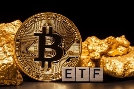 صندوق‌های ETF طلا از بیت‌کوین پیشی گرفتند!