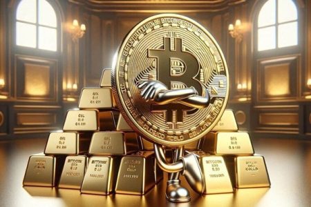 چشم‌انداز بازار؛ بیت‌کوین از روند صعودی طلا جا می‌ماند؟