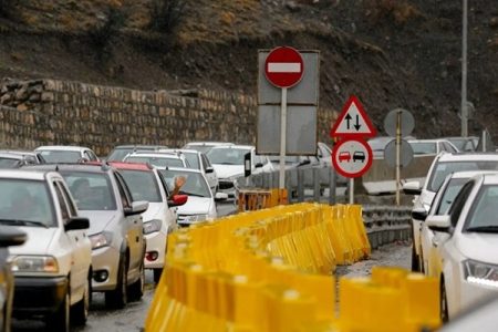 ترافیک سنگین در این مسیرهای جاده چالوس و هراز