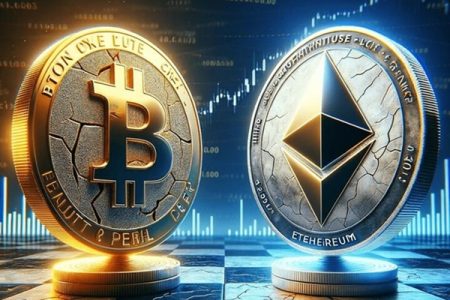 امروز در بازار کریپتو؛ قیمت بیت‌کوین صعودی و اتریوم نزولی شد