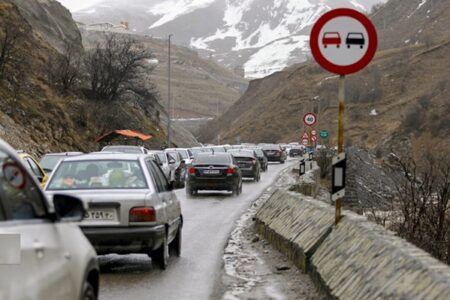 آغاز محدودیت ترافیکی پایان هفته در جاده چالوس و هراز