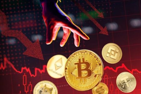 آخرین وضعیت بازار رمزارزها؛ تداوم ریزش قیمت بیت‌کوین