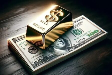 قیمت طلا عقب‌نشینی کرد؛ دلار قوی و امیدوار به توافق چین آمریکا