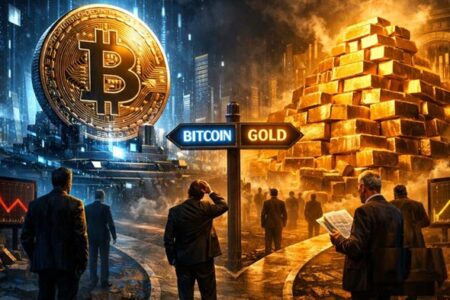 کارشناسان هشدار دادند؛ برای خرید طلا بیت‌کوین را نفروشید