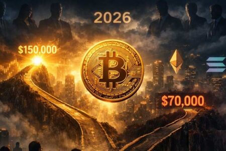چشم‌انداز بیت‌کوین در ۲۰۲۶؛ صعود تا ۱۵۰ یا سقوط به ۷۰ هزار دلار؟