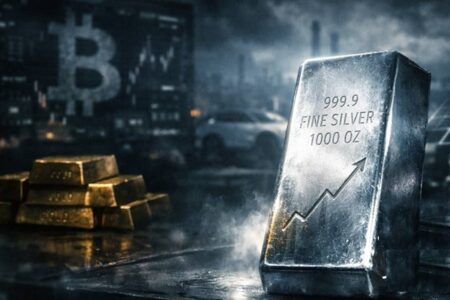 نقره از طلا و بیت‌کوین جلو زد؛ ورود سرمایه‌ها به فاز جدید