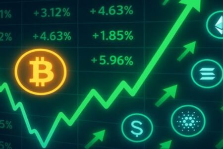 روند صعودی بازار کریپتو؛ کوانت صعود کرد و ورلد لیبرتی سقوط