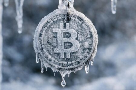 بیت‌کوین یخ زد؛ ۲ تریلیون دلار از بازار کریپتو دود شد