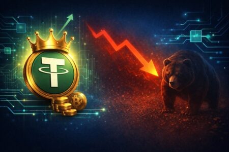 قیمت تتر در بحبوحه سقوط رمزارزها رکورد تاریخی ۱۸۷ میلیاردی زد