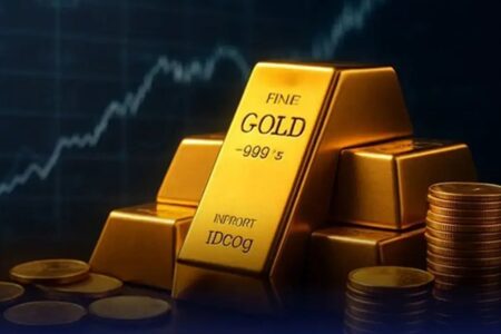 جهش قیمت طلا در بازار؛ اونس ۱۰۰ دلار گران شد