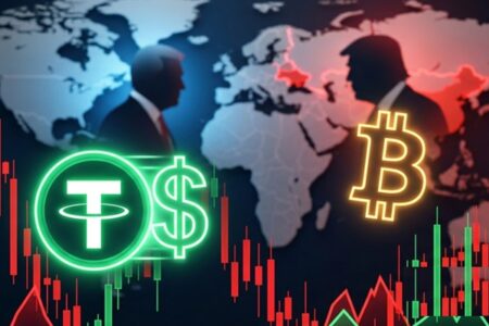 مقایسه رفتار تتر و بیت‌کوین در شرایط جنگی!