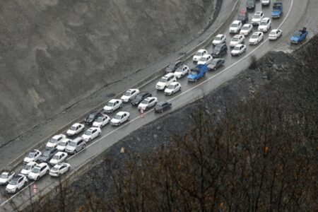 وضعیت ترافیکی در جاده چالوس و هراز+محورهای مسدود