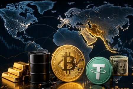 آخرین تحولات بازارهای کریپتو، تتر، طلا و نفت