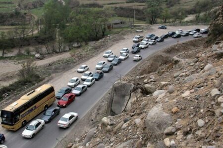 مه‌گرفتگی در جاده چالوس و هراز+محورهای مسدود