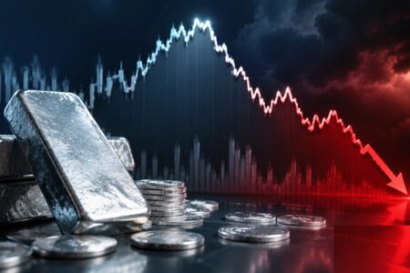 ریزش قیمت نقره از قله ۱۲۰ دلاری تا کف ۶۵ دلاری