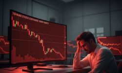 سقوط سنگین بورس؛ شاخص کل ۴۴ هزار واحد ریخت