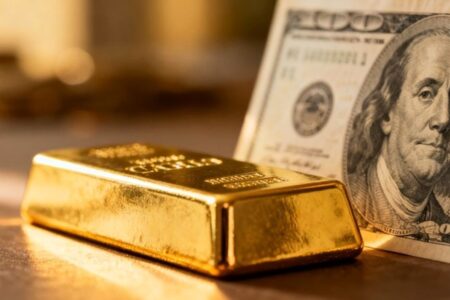 ریزش قیمت طلا؛ سقوط اونس جهانی از قله ۴۴۰۰ دلاری