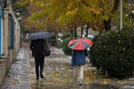 هشدار هواشناسی؛ آغاز بارش باران در تهران و ۸ استان از امروز
